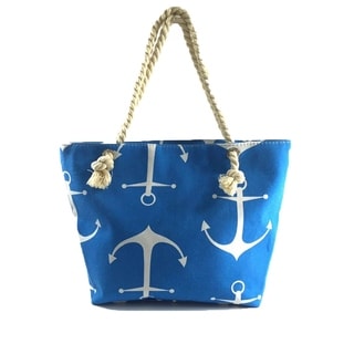 Anchor Print Tote Beachbag Shopping Bag