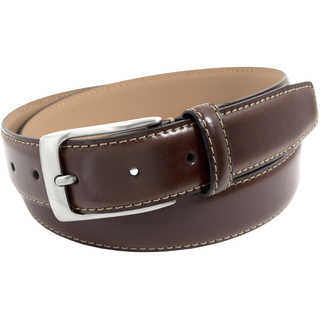 Florsheim Men's Brown Italian Leather Belt