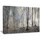 Designart 'Dark Morning in Forest Panorama' Landscape Large Canvas Art Print - Thumbnail 3