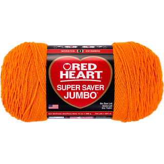 Red Heart Super Saver Yarn-Pumpkin