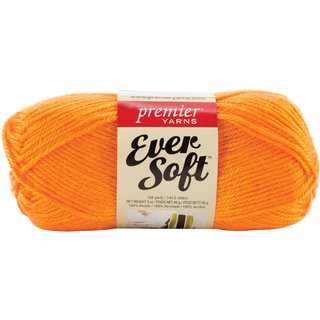 Ever Soft Solid Yarn-Papaya