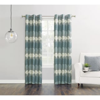 Sun Zero Odeon Grommet Room Darkening Window Curtain Panel