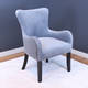 Aalten Velvet Arm Chair - Thumbnail 2