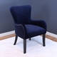 Aalten Velvet Arm Chair - Thumbnail 0