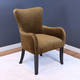 Aalten Velvet Arm Chair - Thumbnail 4