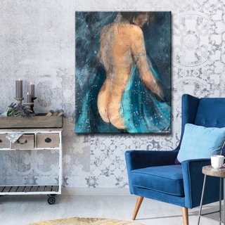 Ready2HangArt Wrapped Canvas Nude 'January' by Penelope
