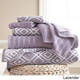 Amraupur Overseas 6-Piece Yarn Dyed Oxford Towel Set - Thumbnail 5