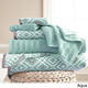 Amraupur Overseas 6-Piece Yarn Dyed Oxford Towel Set - Thumbnail 2