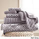 Amraupur Overseas 6-Piece Yarn Dyed Oxford Towel Set - Thumbnail 1