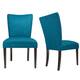 ALEX Key Largo Ash Espresso Legs Upholstered Dining Chair (Set of 2) - Thumbnail 2