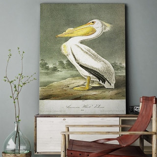 Wexford Home 'American White Pelican' Gallery-wrapped Canvas Wall Art