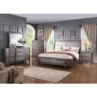 Emerald Home Allure Sleigh Bed