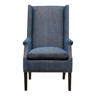 Madison Park Gage Blue Multi Accent Chair