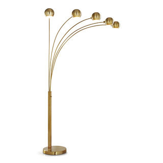 HomeTrend Orbs 5-light Arch Floor Lamp