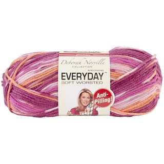 Deborah Norville Collection Everyday Print Yarn-Cotton Candy