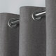 ATI Home London Thermal Textured Linen Grommet Top Curtain Panel Pair - Thumbnail 16