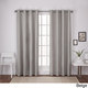 ATI Home London Thermal Textured Linen Grommet Top Curtain Panel Pair - Thumbnail 37