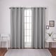 ATI Home London Thermal Textured Linen Grommet Top Curtain Panel Pair - Thumbnail 5