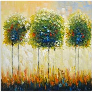 Omax Decor 'Regrowth of Consciousness' Original Oil Painting on Canvas