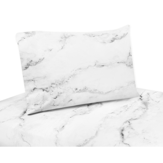 Black and White Marble Collection Twin, Queen and King Sheet Sets by Sweet Jojo Designs