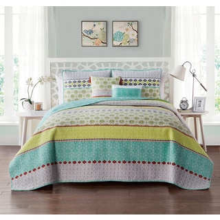 VCNY Home Dharma Reversible 5-piece Quilt Set