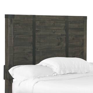 Abington Panel Bed Queen Headboard in Weathered Charcoal