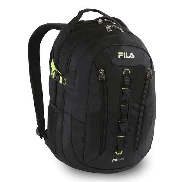 Fila Vertex Black 15-inch Laptop and Tablet Backpack