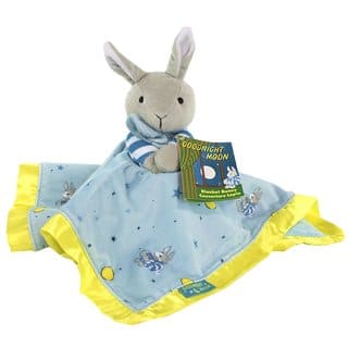 Kids Preferred Goodnight Moon Multicolor Blanket Bunny