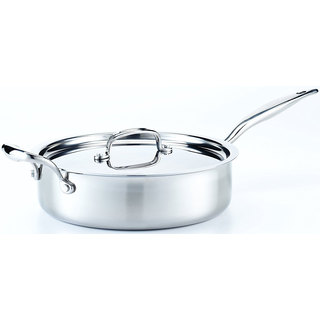Hammer Stahl 4 Quart Deep Saute Pan with Cover