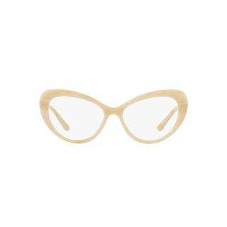 Dolce & Gabbana Women's DG3264F 3091 54 Cateye Plastic Red Clear Eyeglasses