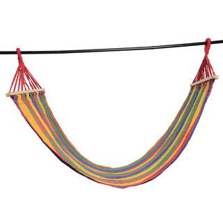 Quilted Fabric Double Spreader Bar Hammock