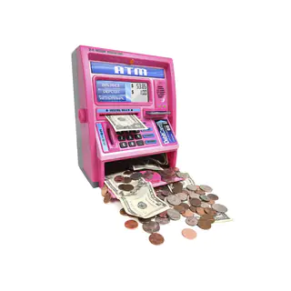 Ben Franklin Pink Talking ATM Machine