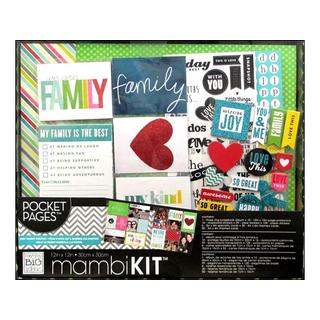 MAMBI Box Kit Album 12x12 Pocket Pages Today/Best