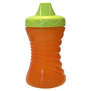 NUK Gerber Graduates Fun Grips Orange Plastic 10-ounce Hard Spout Cup