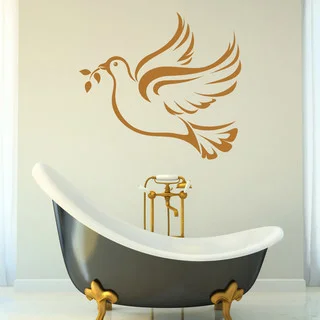 Style and Apply 'Peace Dove' Wall Decal