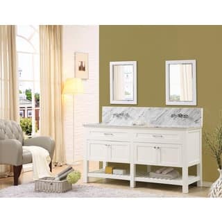 Direct Vanity Sink Preswick Spa Premium 70-inch White Vanity