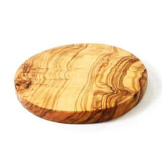 Olive Wood Round Board - Small (8") by Le Souk Olivique