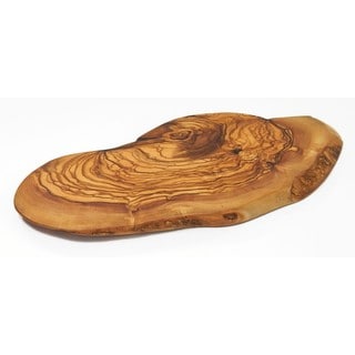Olive Wood Rustic Board (no handle) - Medium (12") by Le Souk Olivique
