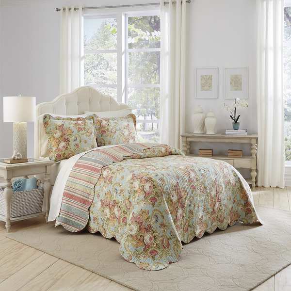 Waverly Spring Bling 3 Piece Bedspread Collection