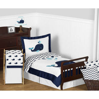 Sweet Jojo Designs Whale Collection Comforter Set