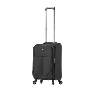 Mia Toro ITALY Leggero 22-Inch Softside Spinner Carry-On Upright Suitcase