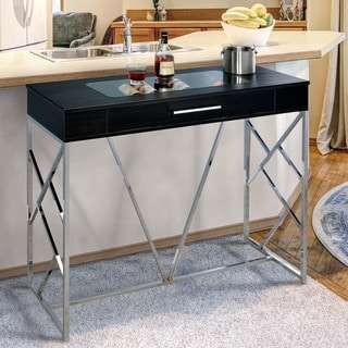 Furniture of America Kisten Contemporary 1-drawer Bar Height Wine Table