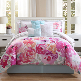 Summerville Floral 7-piece Comforter Set