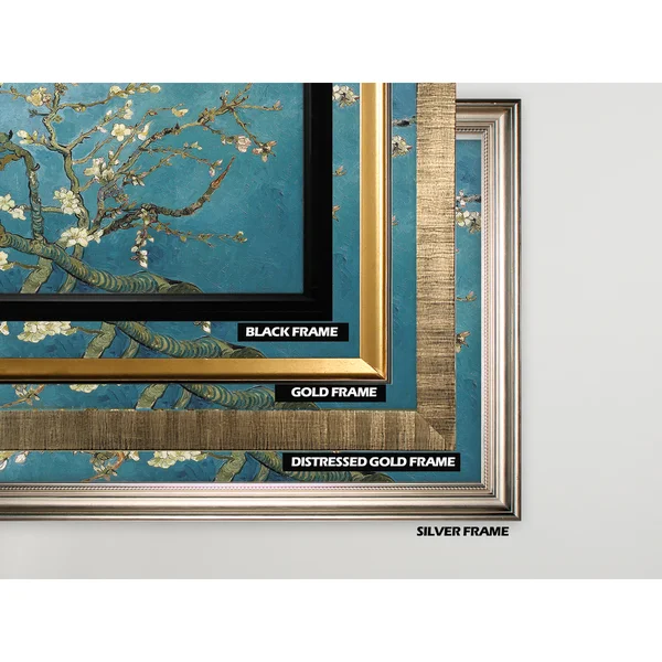 Almond-Blossom -by Van Gogh - Gold Frame