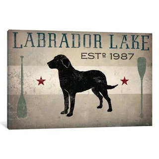 iCanvas 'Labrador Lake II' by Ryan Fowler Canvas Print