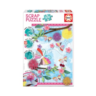 Scrap Puzzle - Garden Art: 500 Pcs