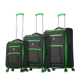 Mia Toro ITALY Piuma 3-piece Expandable Spinner Luggage Set