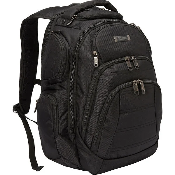 Kenneth Cole Reaction Triple Compartment 17-inch Laptop & Tablet Multi-Pocket Business Backpack