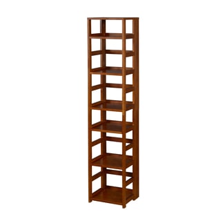 Regency Seating Flip Flop Rubberwood 67-inch-high Square Folding Bookcase