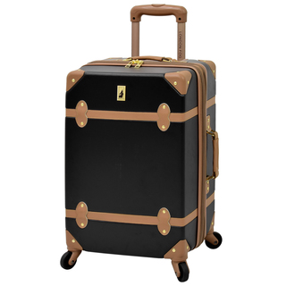 London Fog Retro Hardside Collection 20-inch Expandable Carry-on Spinner Suitcase